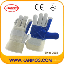 Кожаные рабочие перчатки из натуральной кожи с защитой от царапин (110161)